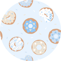 Donut Love - Blue