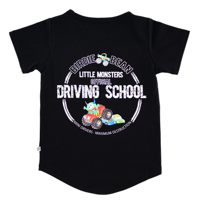 driving school graphic t-shirt