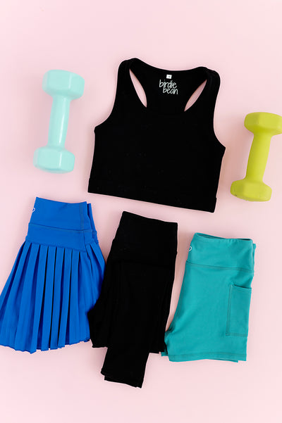 Black Active Top- PREORDER- SHIPS END OF JANUARY
