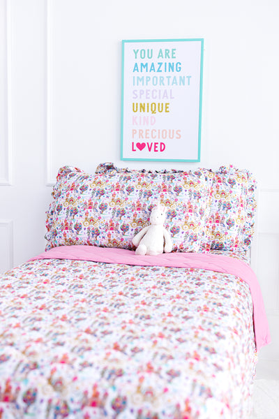 ella twin birdie quilt