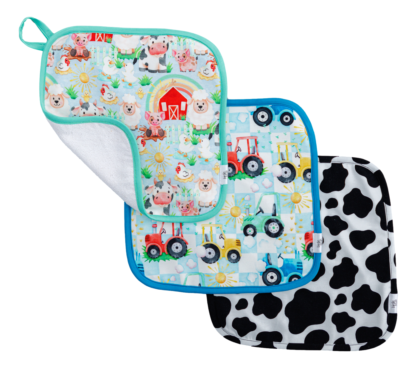 farm washcloth set