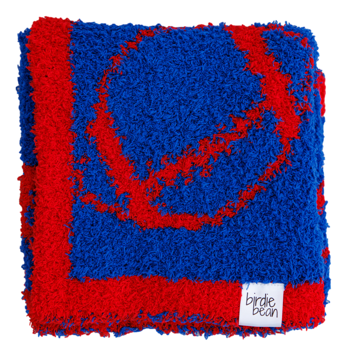 Football Blanket- BLUE/RED - STROLLER