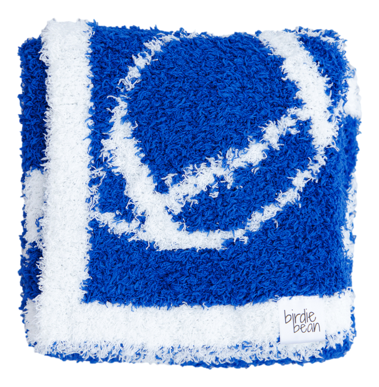 Football Blanket- BLUE/WHITE - STROLLER