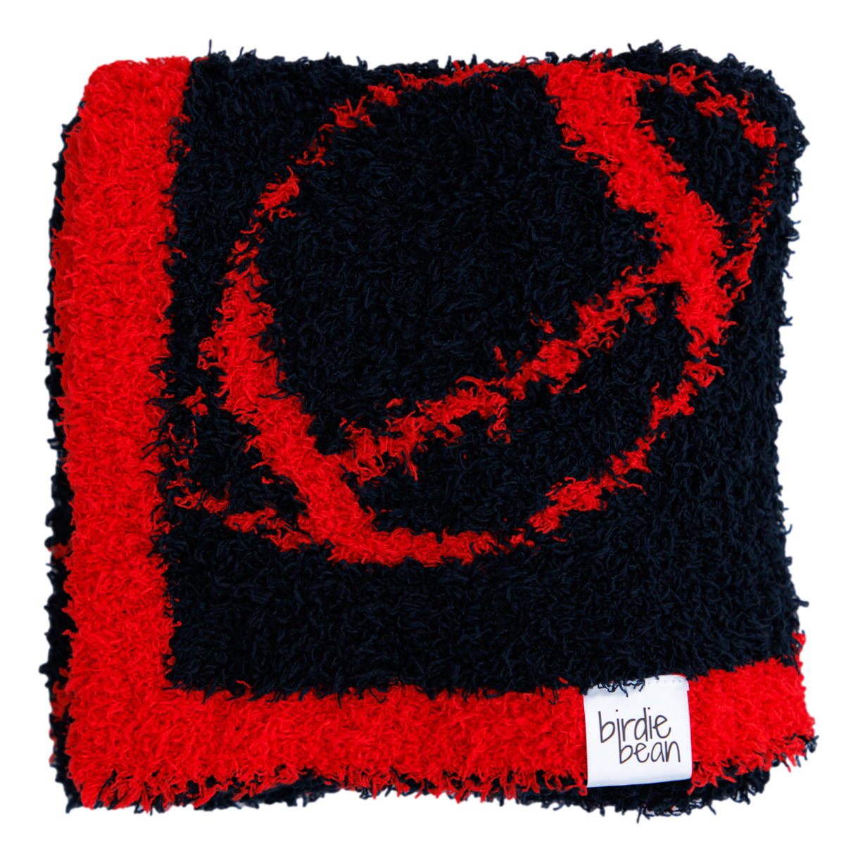 football blanket- RED/BLACK - STROLLER