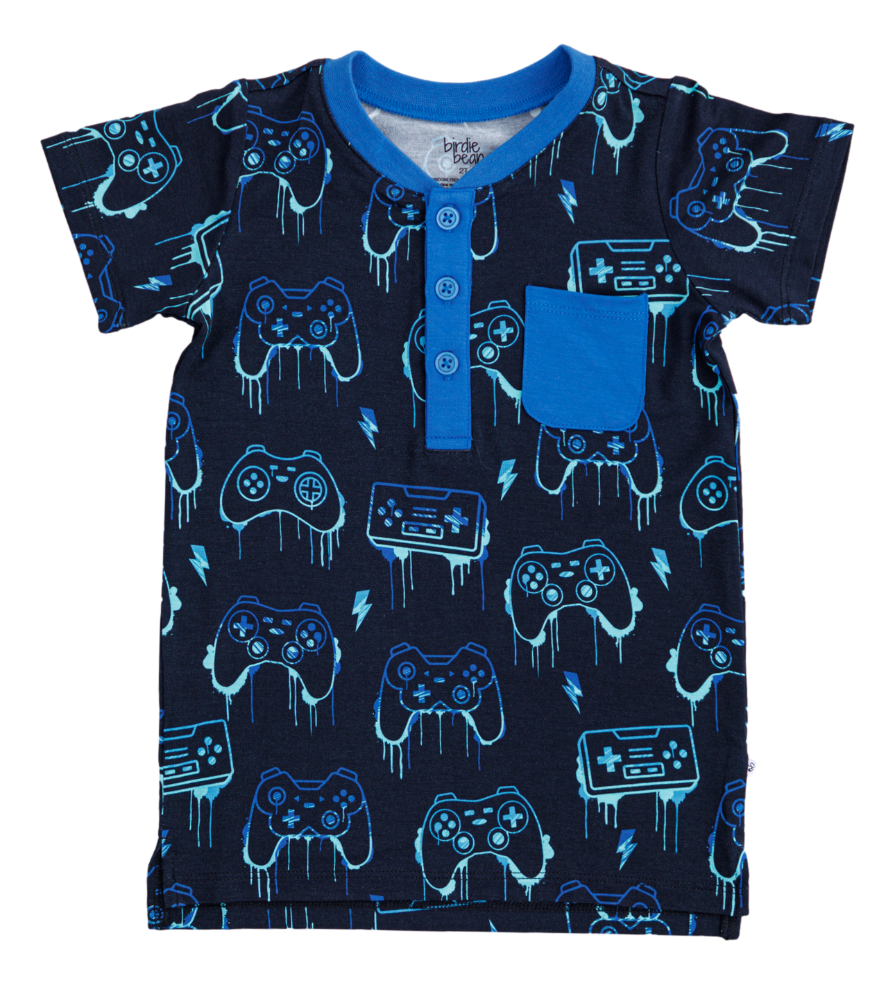 gamer henley t- shirt