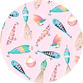 Gone Fishing Pink