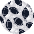 Graffiti Football: Silver And Black