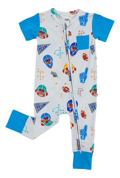 Gridiron Greats Zip Romper