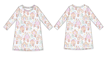 PRE-ORDER: Gingerbread Lane Doll Gown