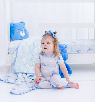 Care Bears Baby™ Grumpy Bear toddler birdie quilt