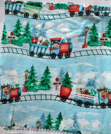 PRE- ORDER: North Pole Express Men's Lounge Set