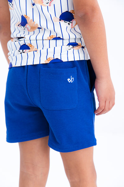 true blue bamboo/cotton shorts