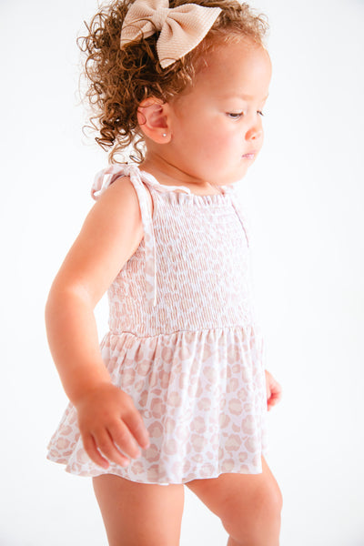 zara smocked birdie twirl