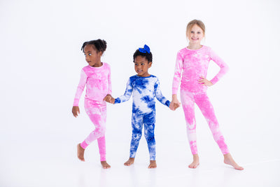 Sapphire Tie-Dye 2-Piece Pajamas