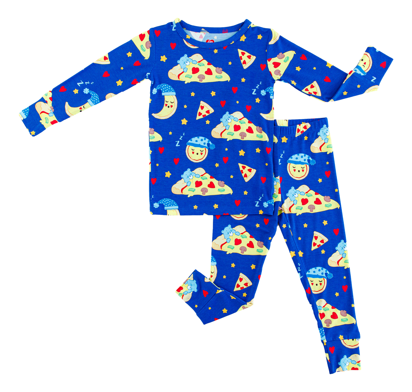 Care Bears™ Bedtime Pizza 2-piece pj: LONG