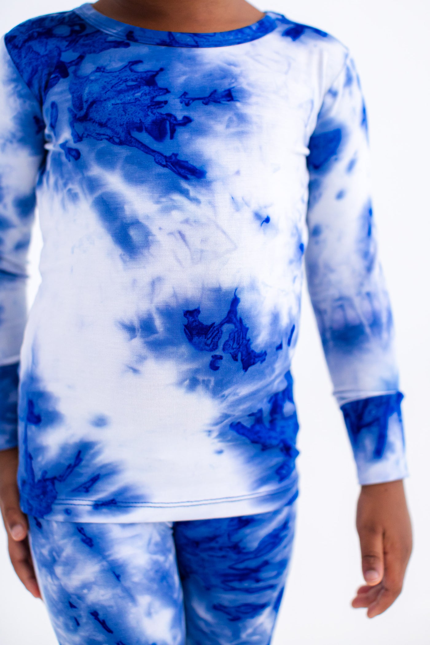 Sapphire Tie-Dye 2-Piece Pajamas