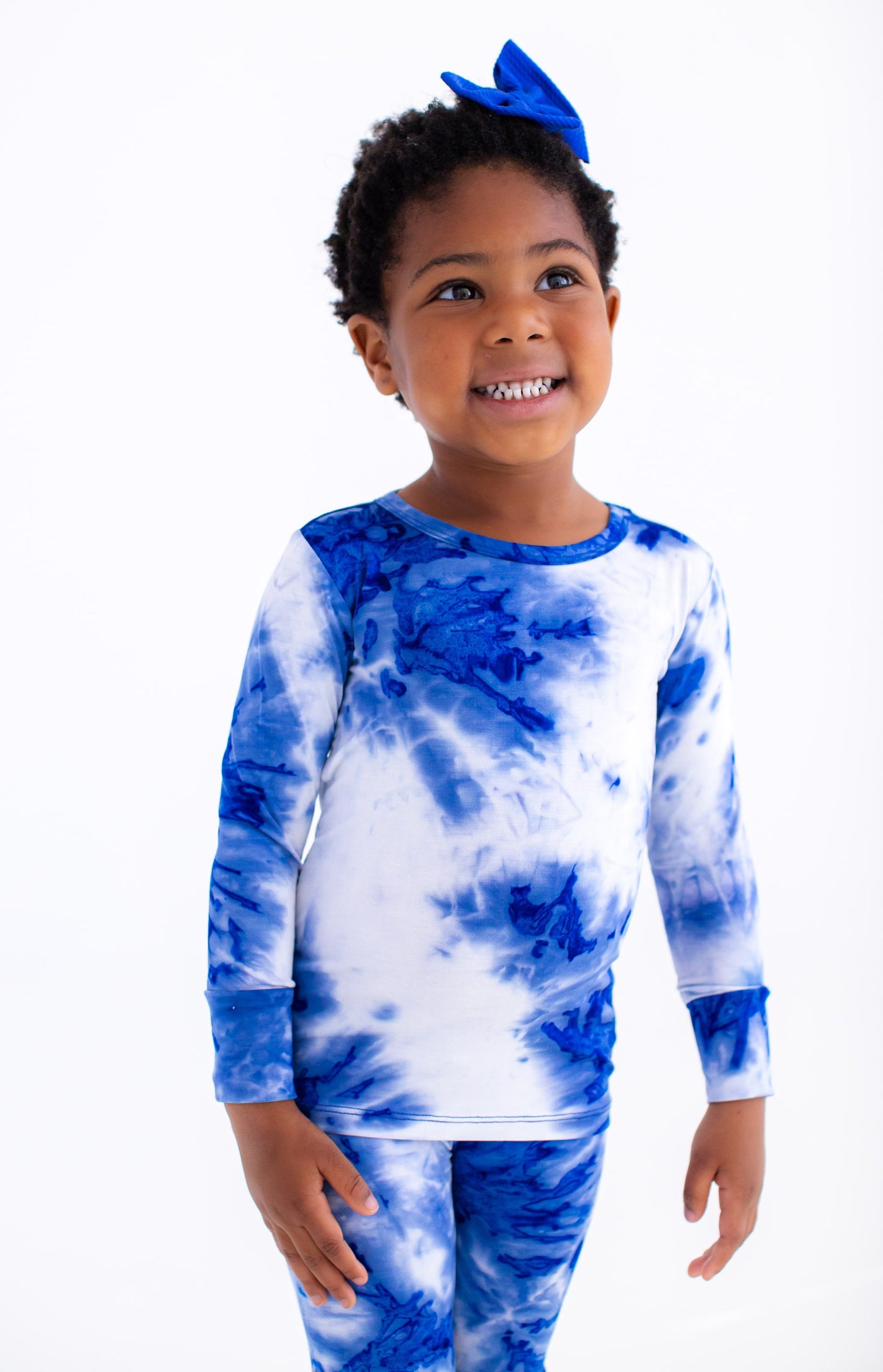 Sapphire Tie-Dye 2-Piece Pajamas