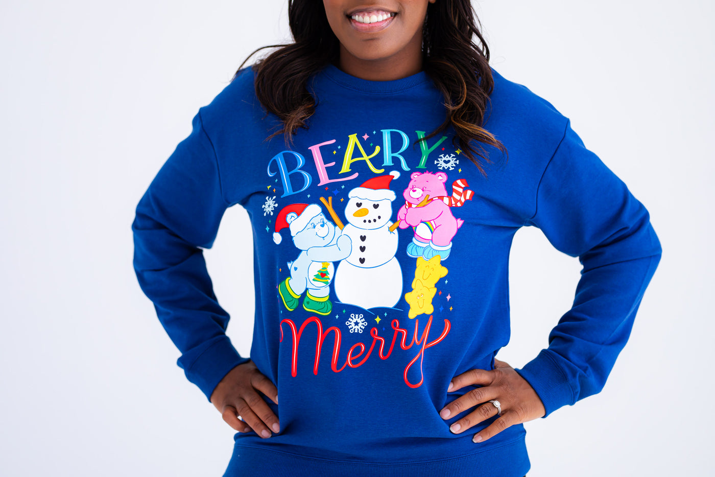 Care Bears™ Beary Merry Crewneck Sweatshirt- ADULT