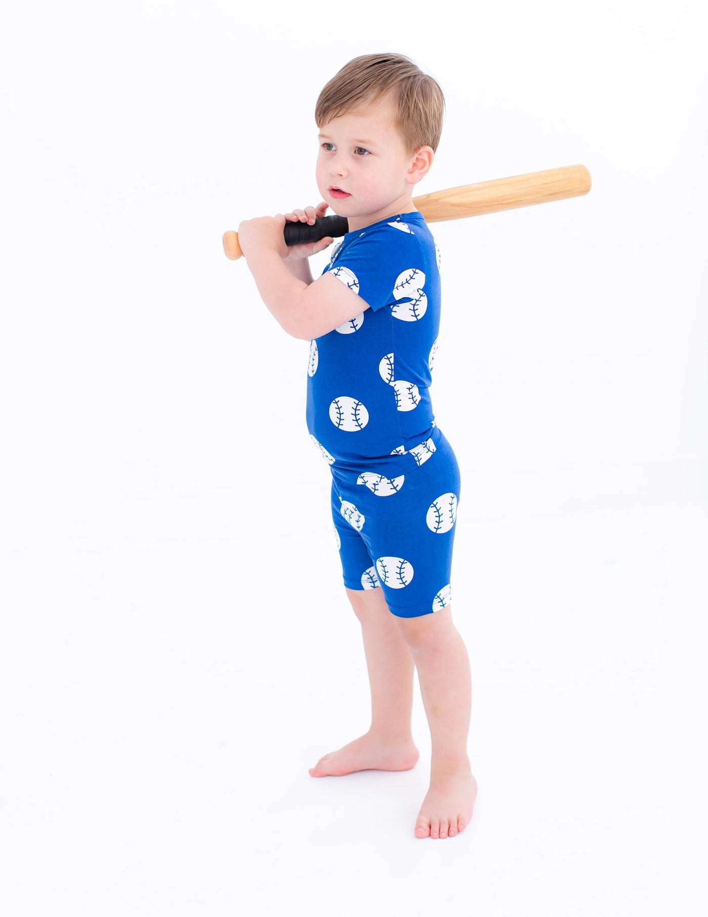 Baseball 2-piece pajamas- BLUE