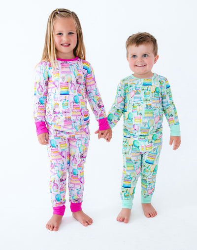 walker 2-piece pajamas- LONG