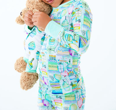 walker 2-piece pajamas- LONG