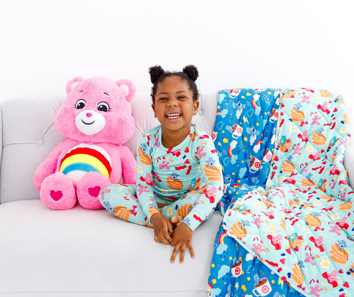 Care Bears™ Breakfast Bears 2-piece pj:  LONG