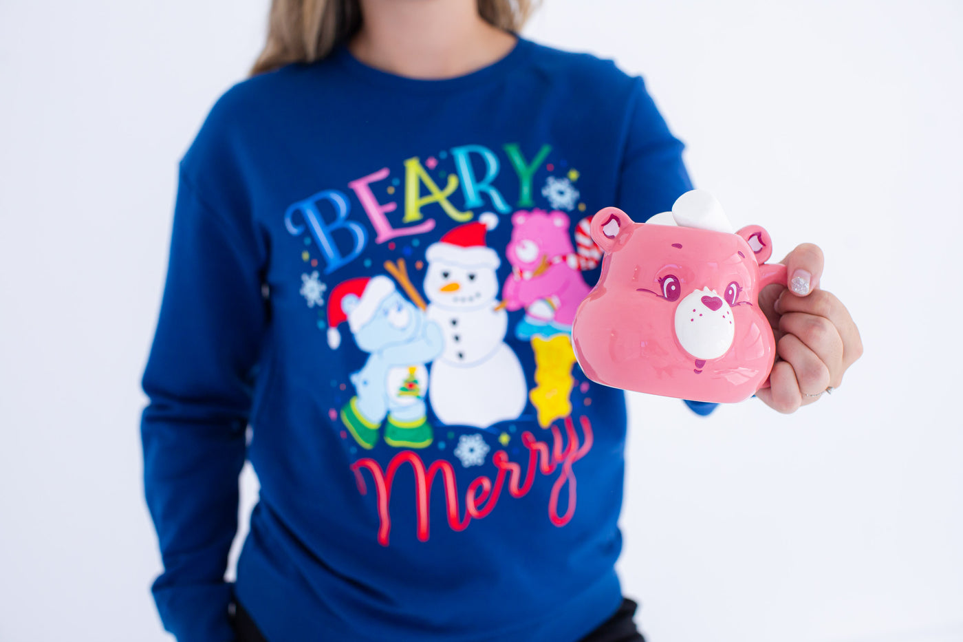 Care Bears™ Beary Merry Crewneck Sweatshirt- ADULT