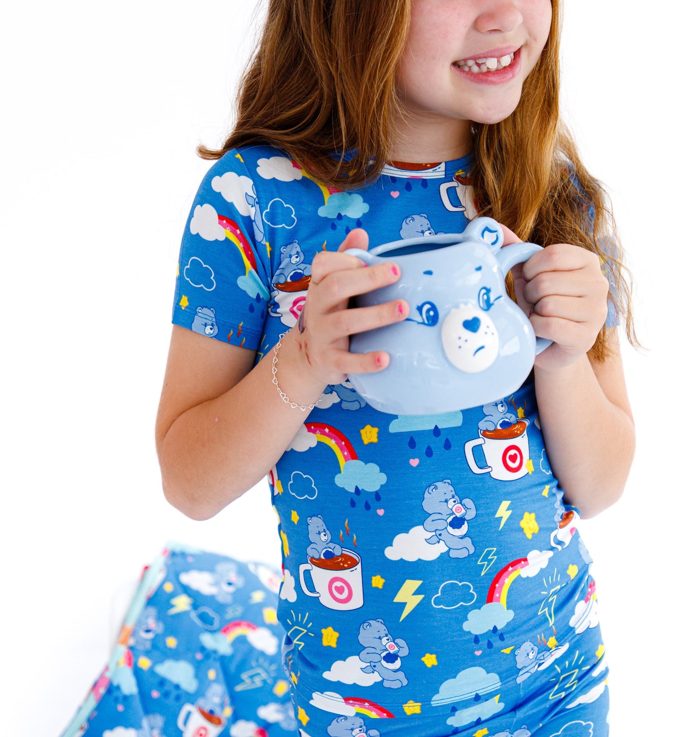 Care Bears™ Grumpy Coffee 2-piece pj:  SHORT