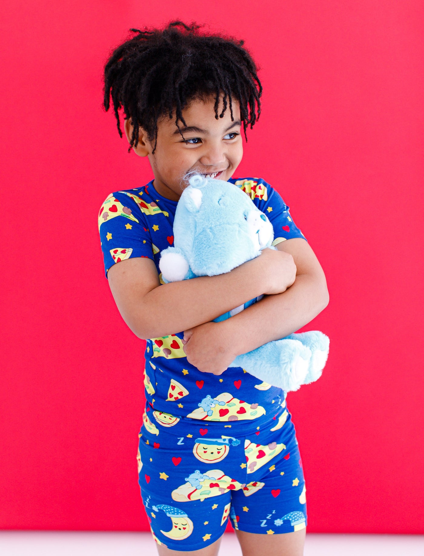 Care Bears™ Bedtime Pizza 2-piece pj:  SHORT