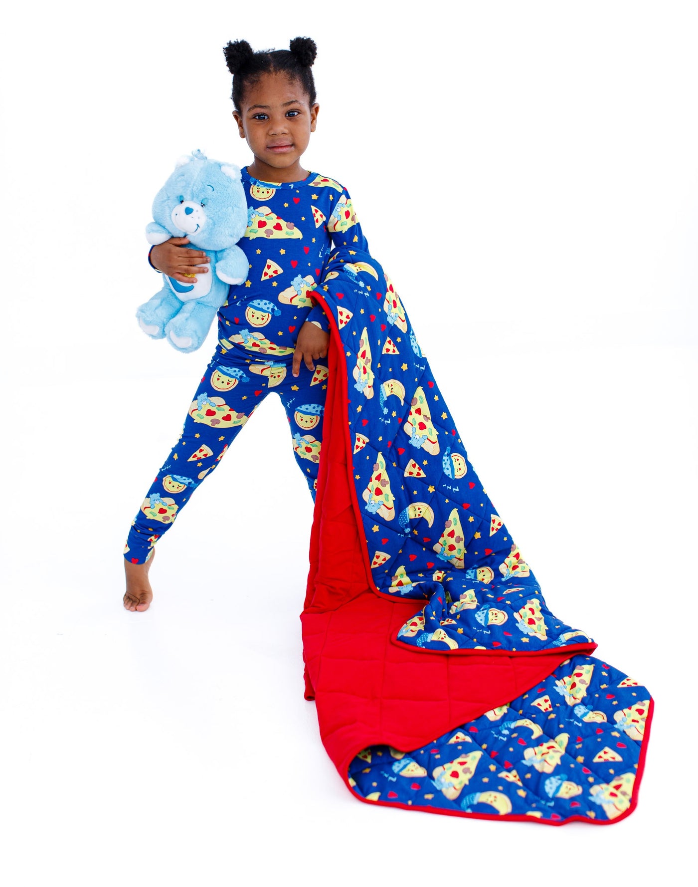 Care Bears™ Bedtime Pizza 2-piece pj: LONG