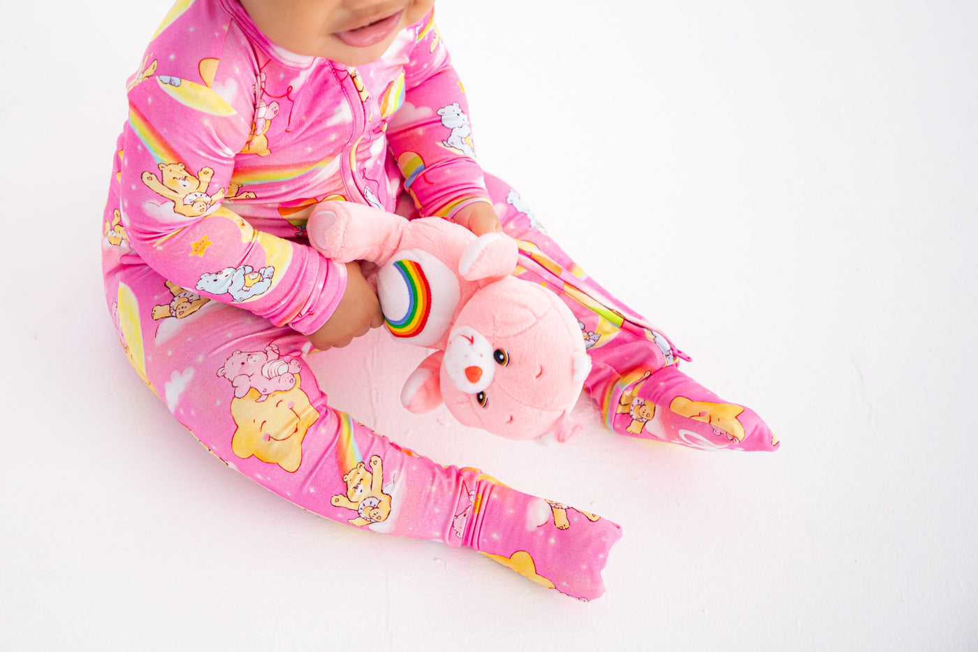 Care Bears Baby™ pink stars convertible romper