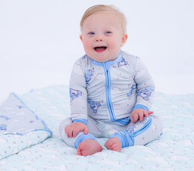 Care Bears Baby™ Grumpy Bear toddler birdie quilt