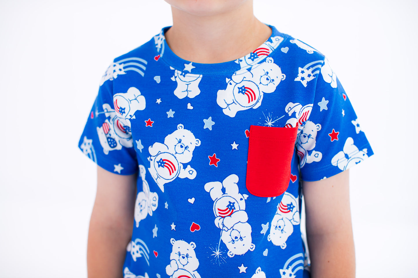 Care Bears™ America Cares Bamboo/Cotton Pocket T-Shirt