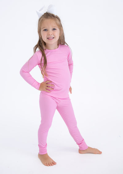 prism ribbed 2-piece pajamas