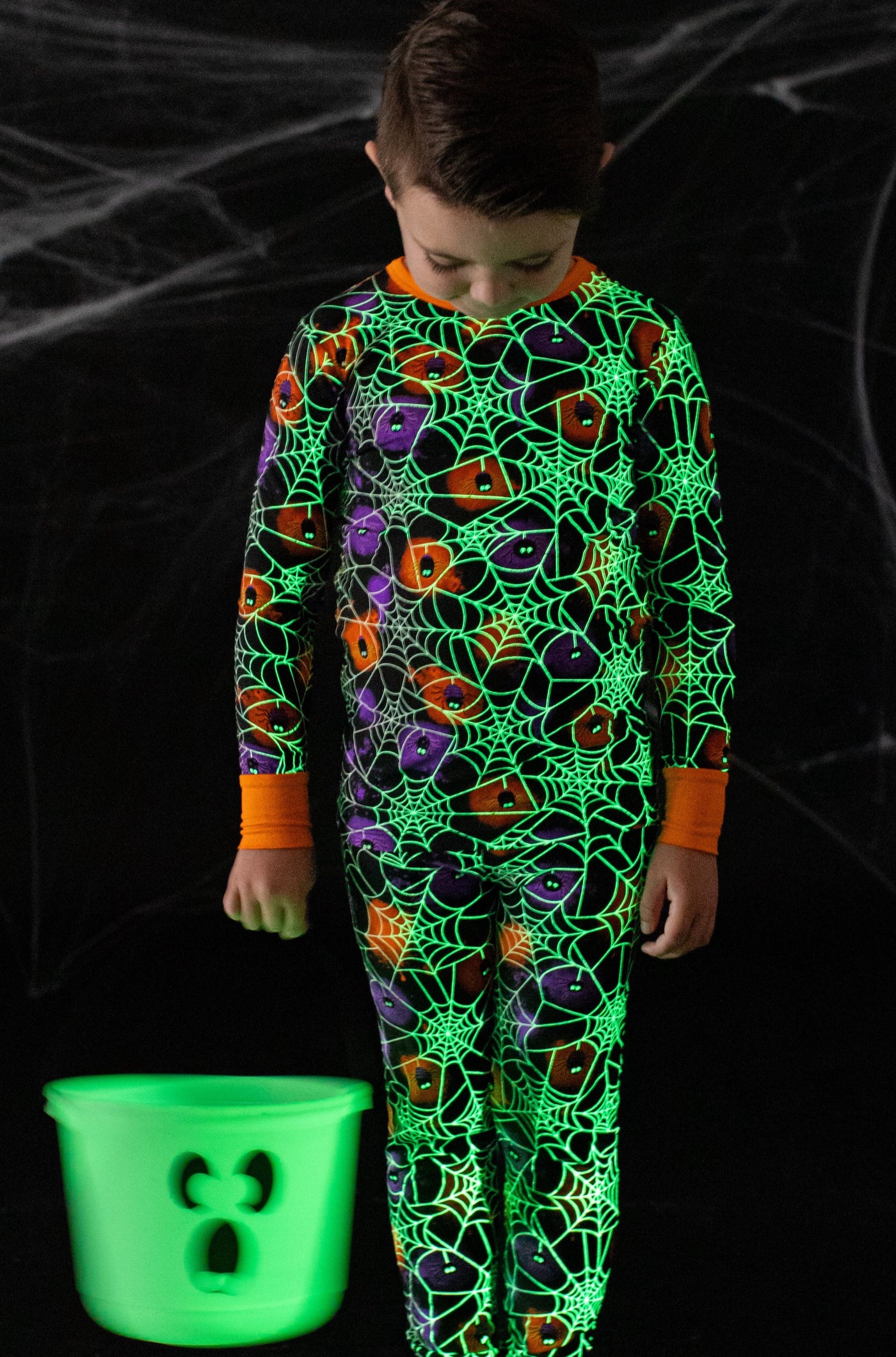Gomez glow-in-the-dark 2-piece pajamas