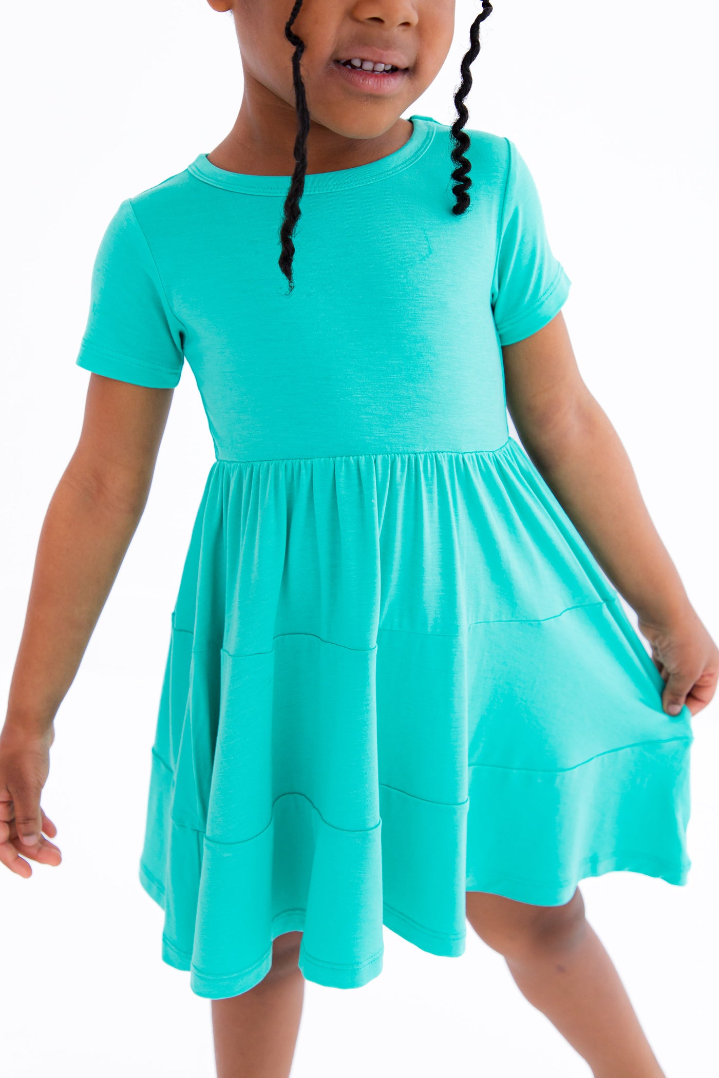 seafoam birdie dress