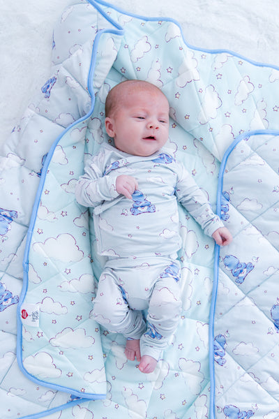 Care Bears Baby™ Grumpy Bear toddler birdie quilt