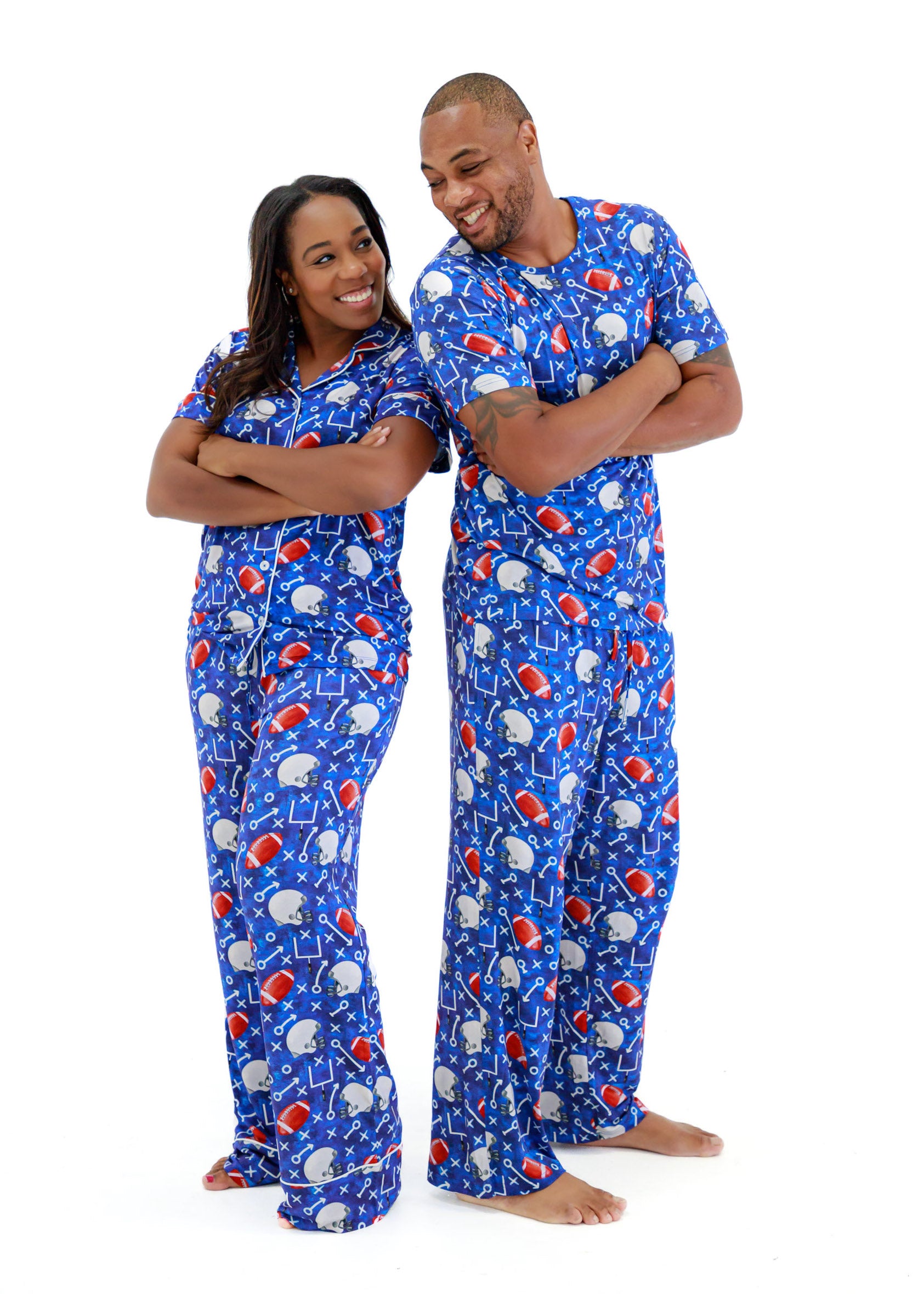 Matching lounge set made from soft bamboo viscose