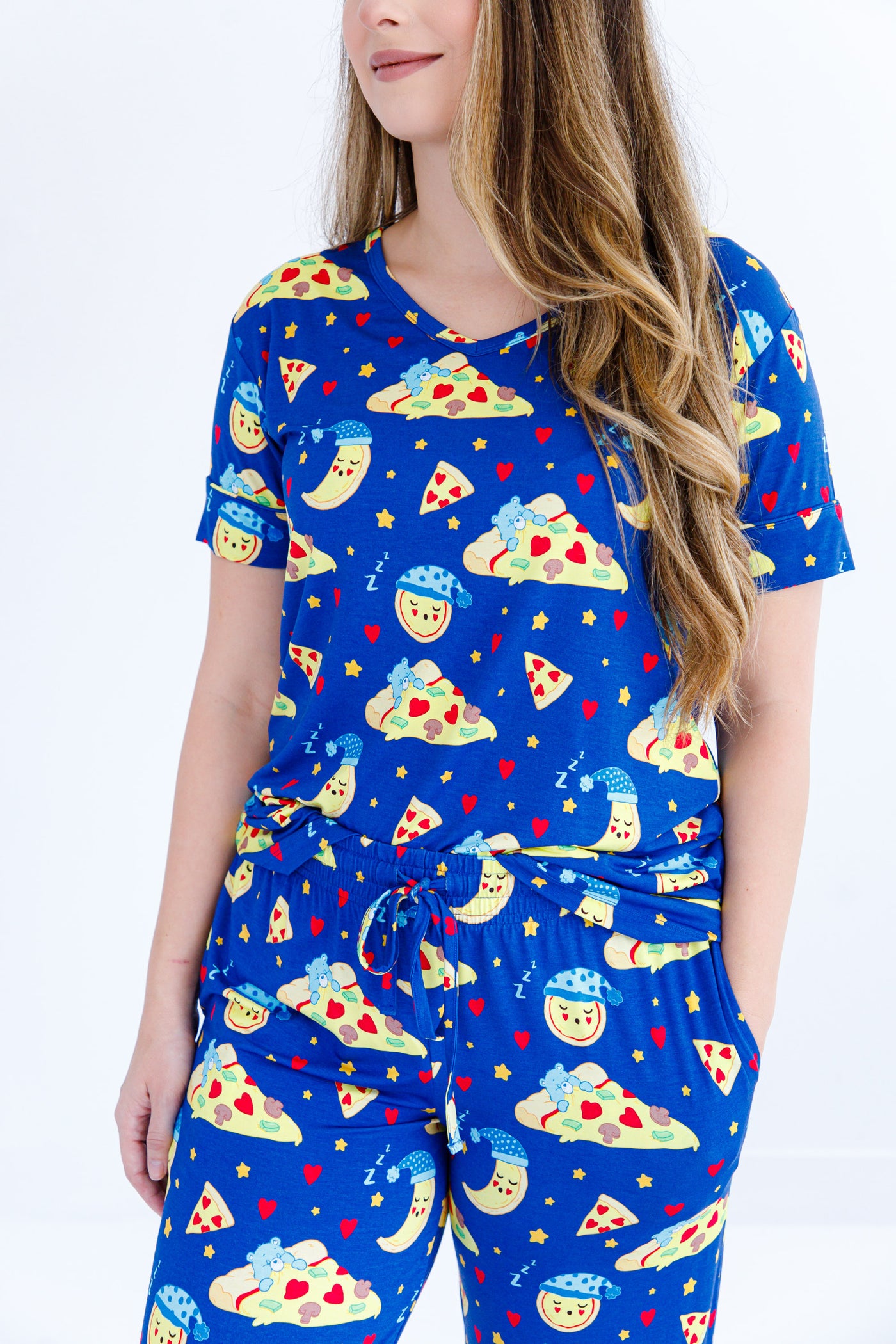 Care Bears™ Bedtime Pizza women's lounge set