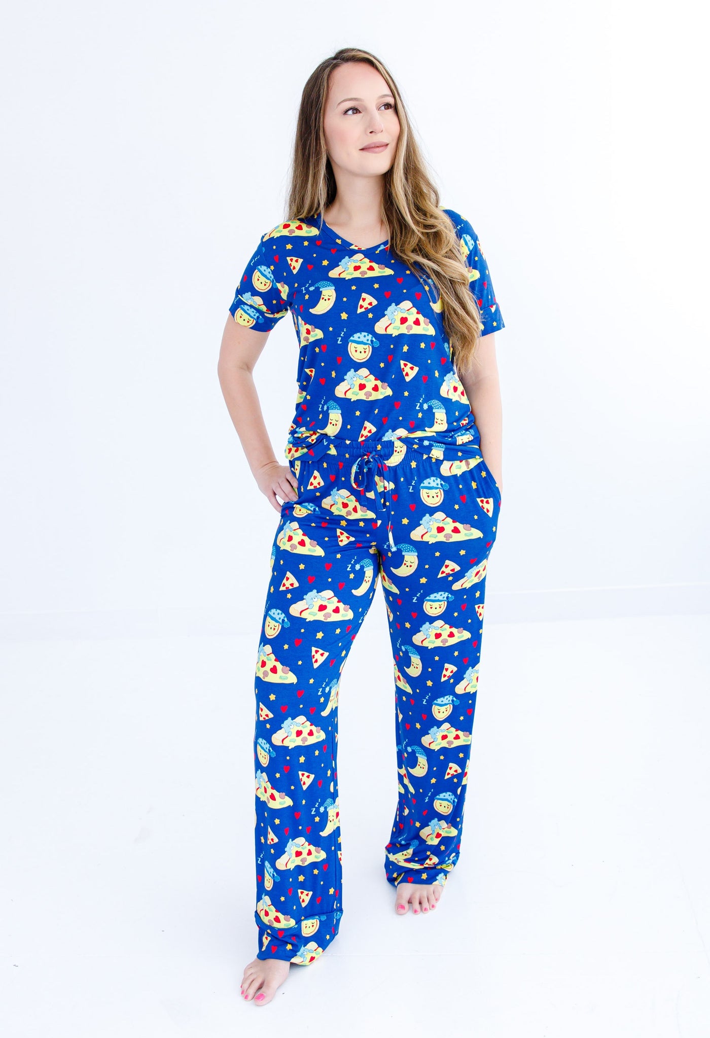 Care Bears™ Bedtime Pizza women's lounge set