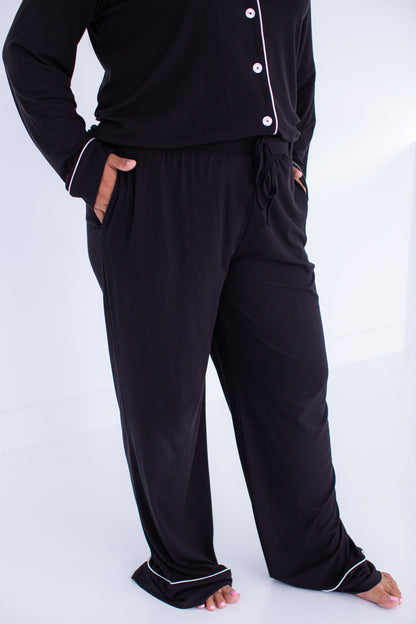 Jet Ribbed Women's Lounge Set
