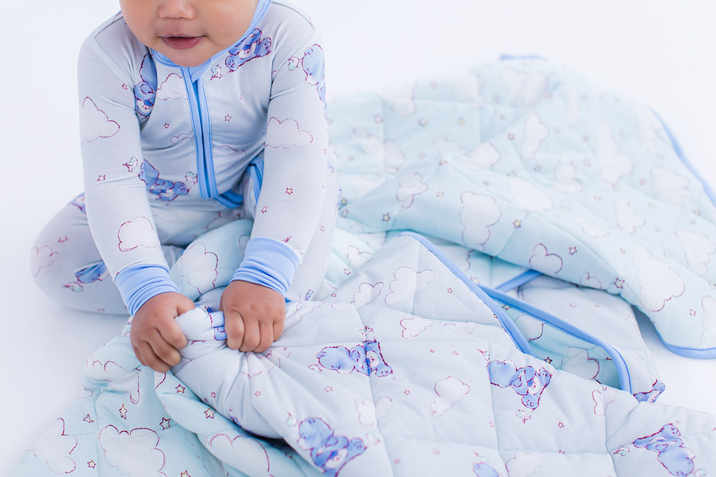Care Bears Baby™ Grumpy Bear toddler birdie quilt