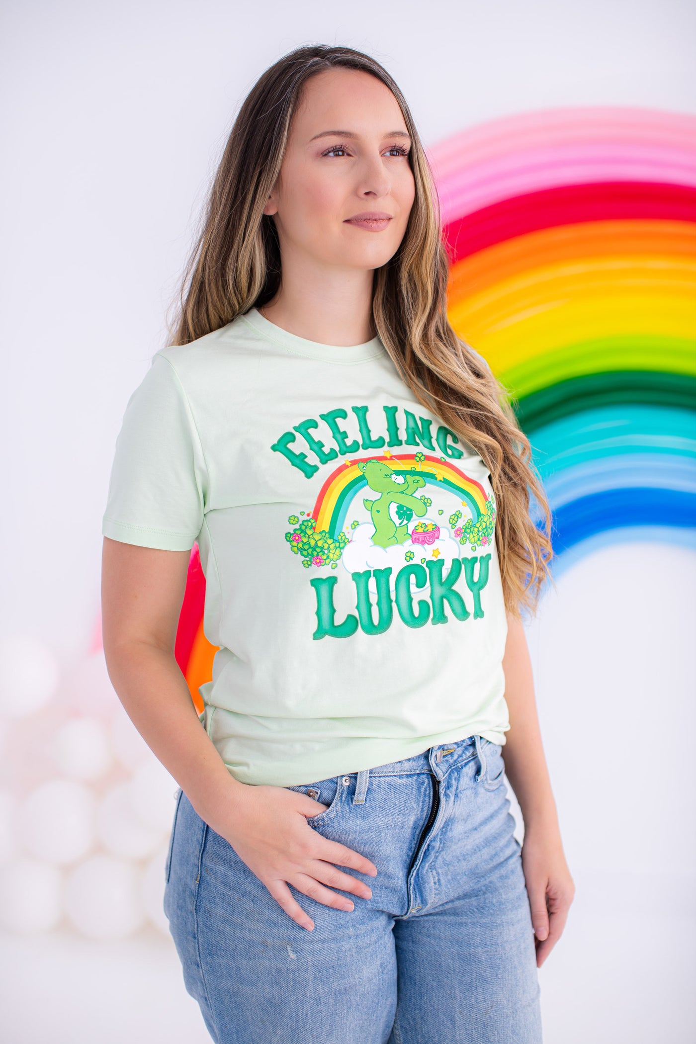 Care Bears™ Feeling Lucky t-shirt- ADULT