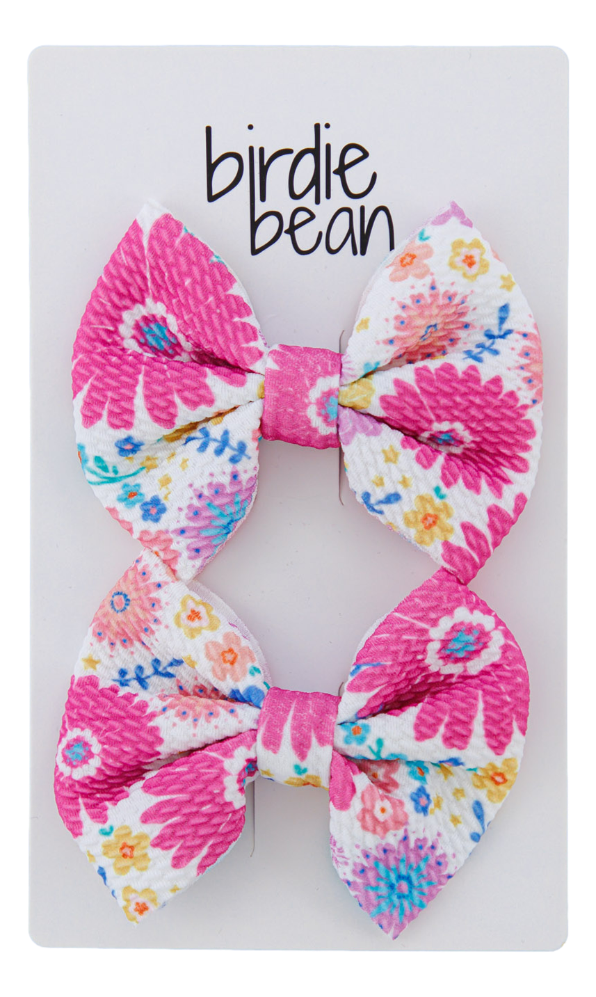 jasmin clippy bow set