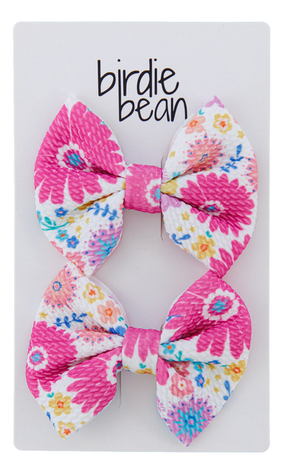 jasmin clippy bow set