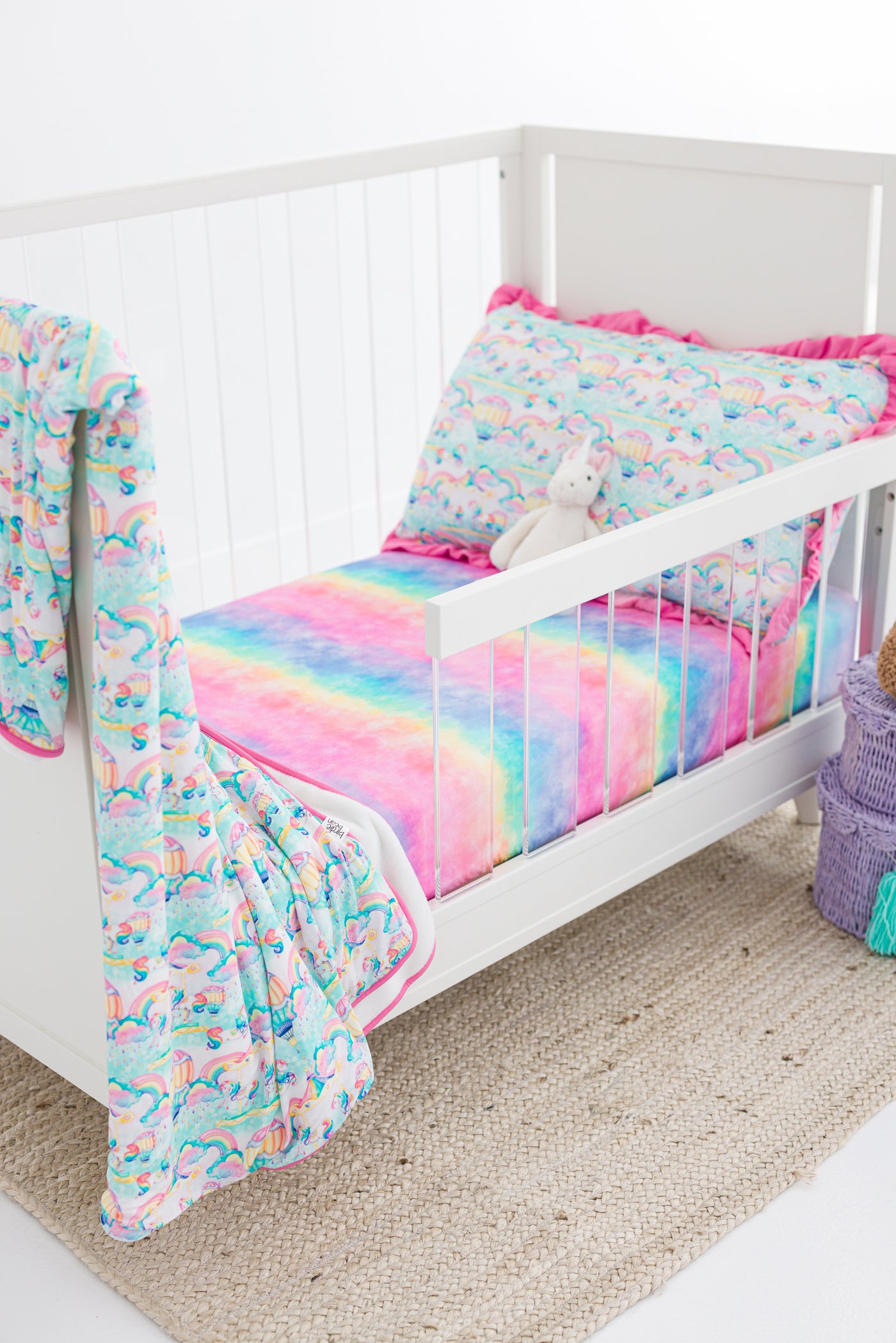 Priscilla Plush Birdie Blanket: TODDLER