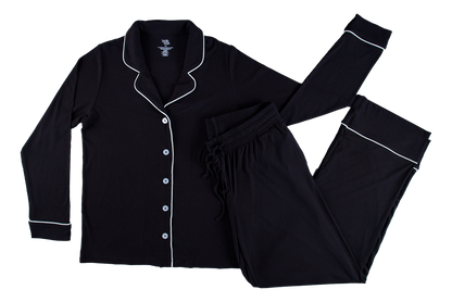 Jet Ribbed Women's Lounge Set