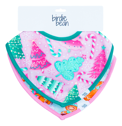 joy and meri bandana bib set