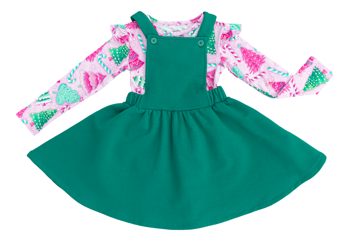 joy pinafore set