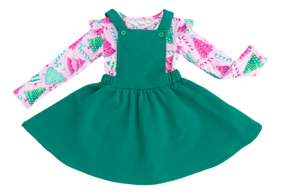 joy pinafore set